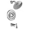 American Standard Chancellor Chrome Tub and Shower Faucet Rebuild Trim Kit 7022502.002 - alternate 1